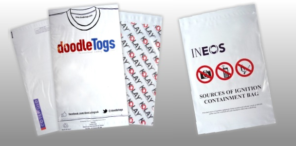 Printed mailing bags